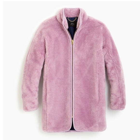fleece car coat